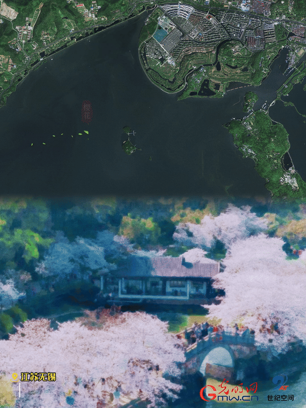 清明游玩賞花圖鑒來(lái)了！衛(wèi)星鏡頭帶你先睹為快